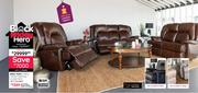 Grafton Everest New York 3 Piece 3 Action Reclining Lounge Suite 10303040003
