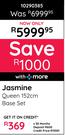 Restonic Jasmine Queen 152cm Base Set 10290385