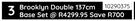 Sleepmasters Brooklyn Double 137cm Base Set 10290375