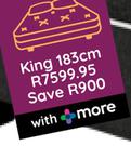 Restonic Jasmine King 183cm Base Set