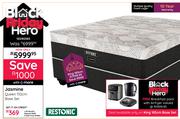 Restonic Jasmine King 183cm Base Set