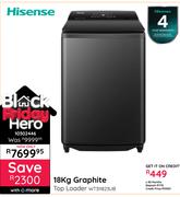 Hisense 18Kg Graphite Top Loader WT311823UB 10302446