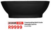 Freestanding Bath Ovale Midnight Quartz 81491398