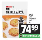 Spar Mini Margherita Pizza-8s Each
