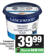Lancewood Cottage Cheese Assorted-250g Each