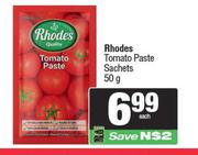 Rhodes Tomato Paste Sachets-50g 