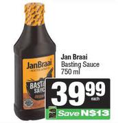 Jan Braai Basting Sauce-750ml Each