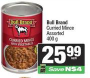 Bull Brand Curried Mince Assorted-400g Each