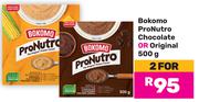 Bokomo ProNutro (Chocolate or Original)-For 2 x 500g