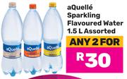Aquelle Sparkling Flavoured Water Assorted-For Any 2 x 1.5Ltr