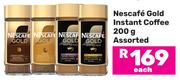 Nescafe Gold Instant Coffee Assorted-200g Each