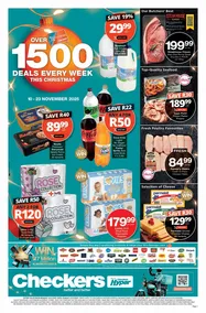 Checkers Gauteng, Brits, Klerksdorp, Limpopo, Mpumalanga, North West, Potchefstroom & Rustenburg : Mid-Month Savings (10 November - 23 November 2025)