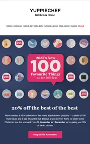 Yuppiechef : 20% Off The Best Of The Best (Request Valid Date From Retailer)