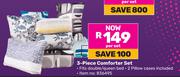 3 Piece Comforter Set-Per Set