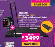 Trojan Walking Pad Plus Free Polaroid Vibe Smart Watch-Per Set