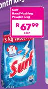 Surf Hand Washing Powder-3Kg Each