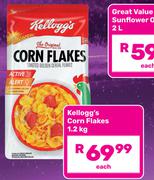 Kellogg's Corn Flakes-1.2Kg Each