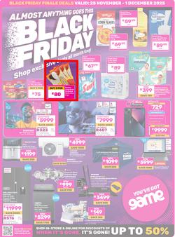 Game : Almost Anything Goes This Black Friday (25 November - 01 December 2025), page 1