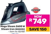 Genesis Mega Steam 2600W Steam Iron 80GMSI