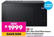 LG 30L Neo Chef Microwave Oven MS3032JAS