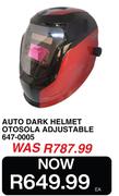 Auto Dark Helmet Otosola Adjustable 647-0005