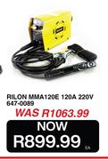 Rilon MMA120E 120A 220V 647-0089