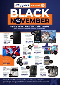 Kloppers : Black November (31 October - 30 November 2025 While Stocks Last)