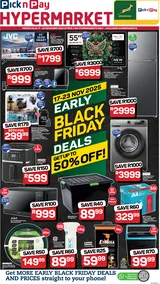 Pick n Pay Hypermarket : Early Black Friday Deals (17 November - 23 November 2025)