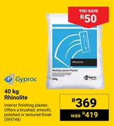 Gyproc Rhinolite 595746-40kg