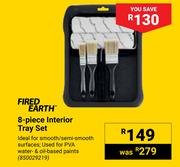 Fired Earth 8-Piece Interior Tray Set 850029219