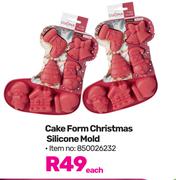 Cake Form Christmas Silicone Mold (850026232)-Each