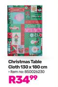 Christmas Table Cloth 130 x 180cm (850026230)
