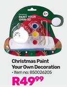 Christmas Paint Your Own Decoration (850026205)