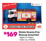 Dickie Scania Fire Rescue Assorted (777692)