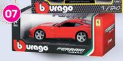 Burago 1:24 Ferrari In Window Box (715724)