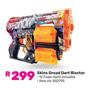 X-Shot Skins Dread Dart Blaster Including 12 Foam Darts 832795