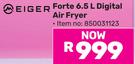 Eiger Forte 6.5Ltr Digital Air Fryer