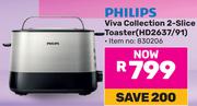 Philips Viva Collection 2-Slice Toaster HD2637/91