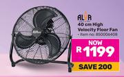 Alva 40cm high Velocity Floor Fan