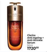 Clarins Anti-Ageing + Anti-Wrinkle Serum-50ml