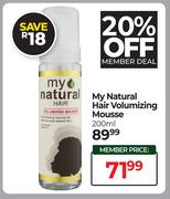 My Natural Hair Volumizing Mousse-200ml