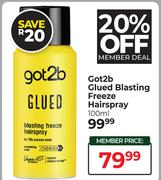 Got2b Glued Blasting Freeze Hair Spray-100ml