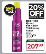 Bed Head Queen For A Day Thickening Spray-284g