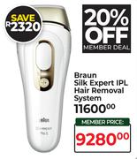 Braun Silk Expert IPL Hair Removal System