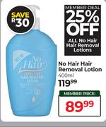 No Hair Hair Removal Lotion-400ml