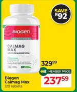 Biogen Calmag Max 120 Tablets