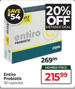 Entiro Probiotic-30 Capsules