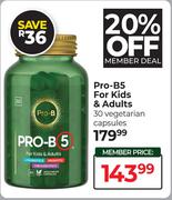 Pro-B5 For Kids & Adults-30 Vegetarian Capsules