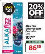 Alka Fizz Effervescent Grannules-120g