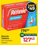 Rennie Tablets-96 Chewable Tablets